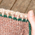 Triple Knot crochet stitch