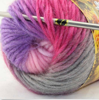 variegated aran yarn